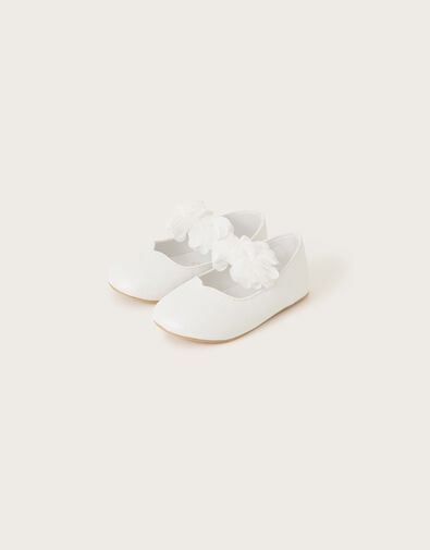 Corsage Walker Shoes, Ivory (IVORY), large