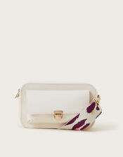 Reversible Print Webbing Strap Bag, , large
