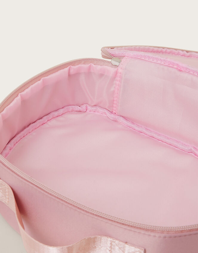 Embroidered Satin Ballet Shoe Bag, , large