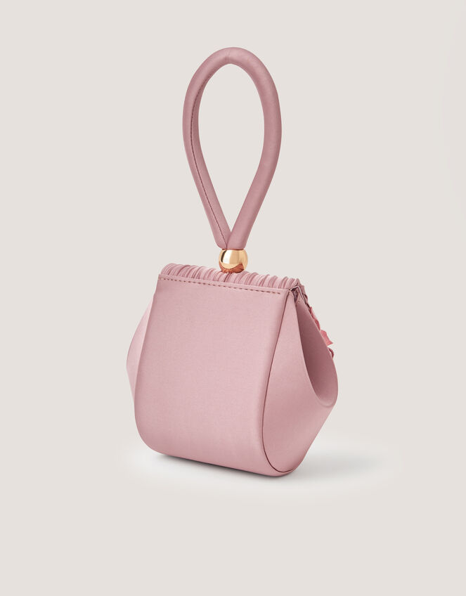 Rebecca Flower Embellished Bangle Bag, , large