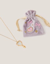 Magic Mirror Necklace & Pouch Set, , large