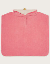 Baby Flamingo Towel Poncho, Pink (PINK), large