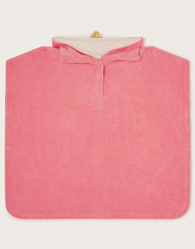 Baby Flamingo Towel Poncho, Pink (PINK), large