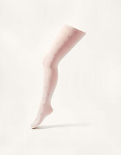 Butterfly Glitter Tights, Pink (PINK), large