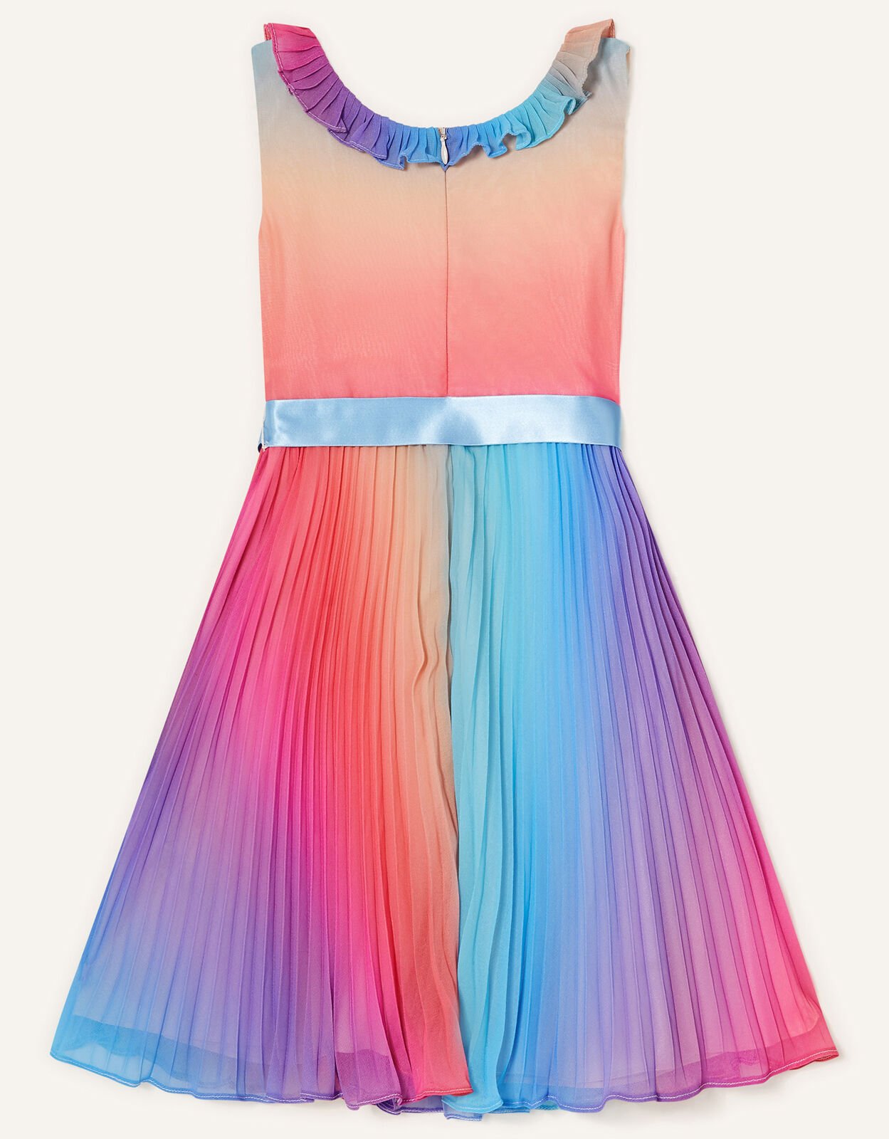 Rainbow colour dress for girl shop
