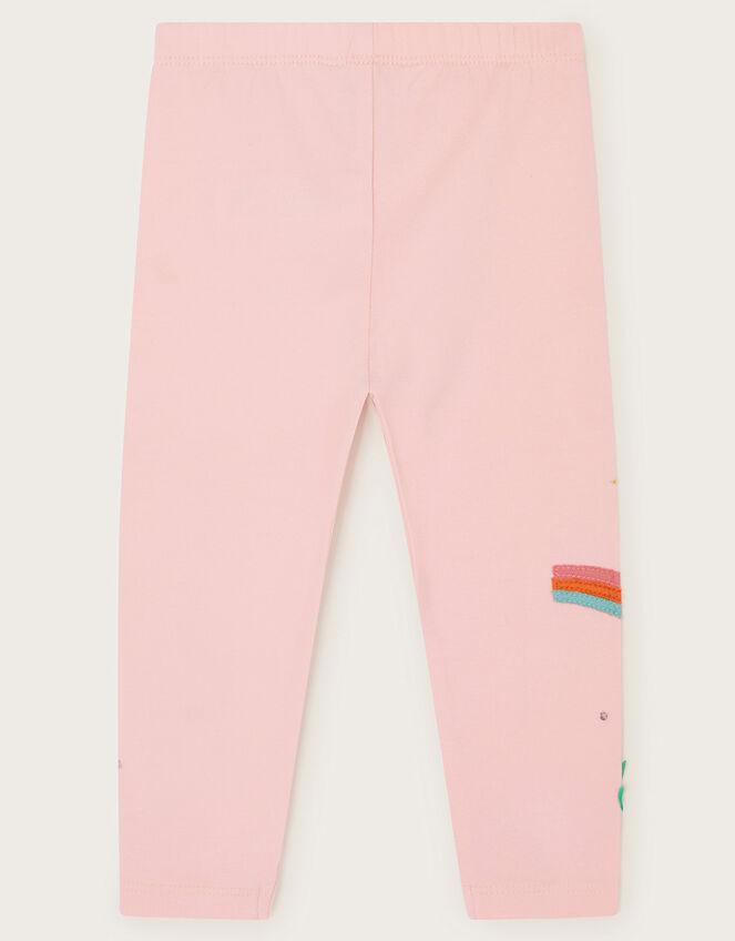 Kaya Knit Baby Leggings, Pink main image 0