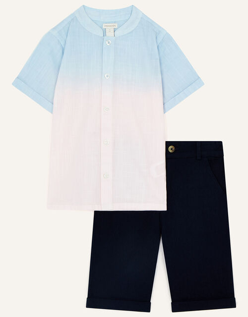 Ombre Shirt and Shorts Set, Multi (MULTI), large