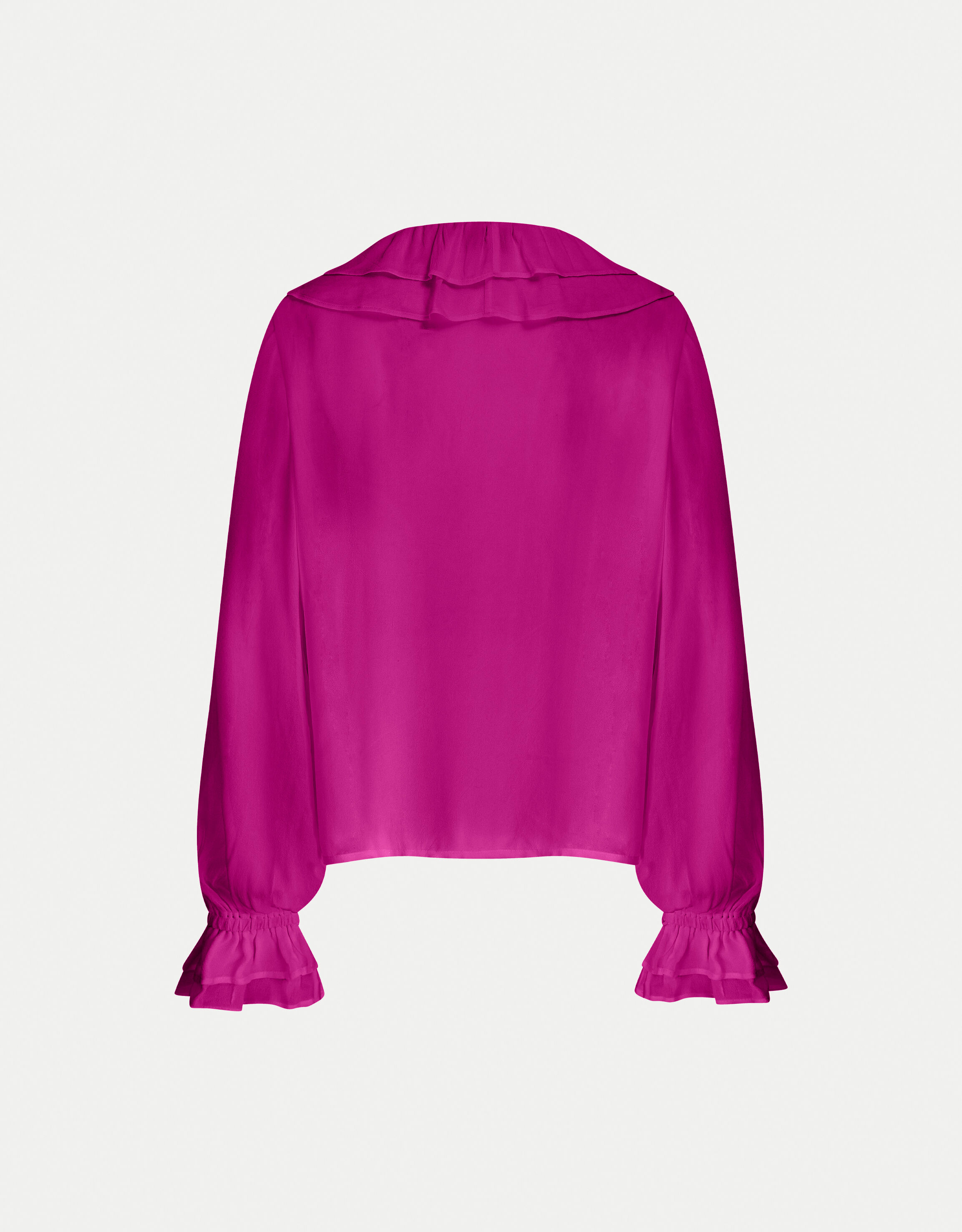 East Ruffle Blouse Pink