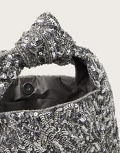 Sequin Knot Bag, , large