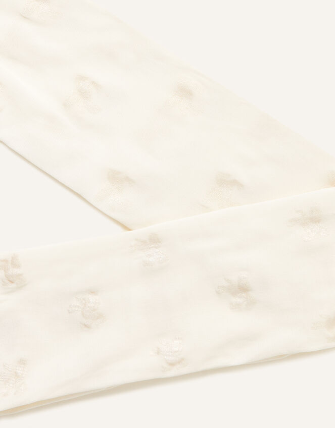 Shimmer Unicorn Tights, Ivory (IVORY), large