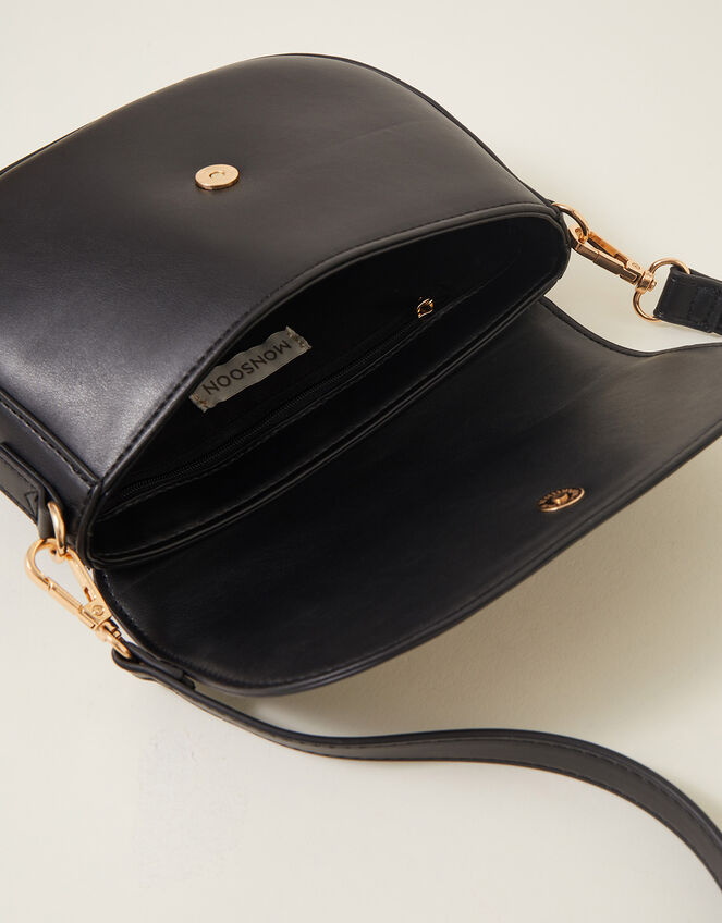 Curved Cross-Body Bag, , large