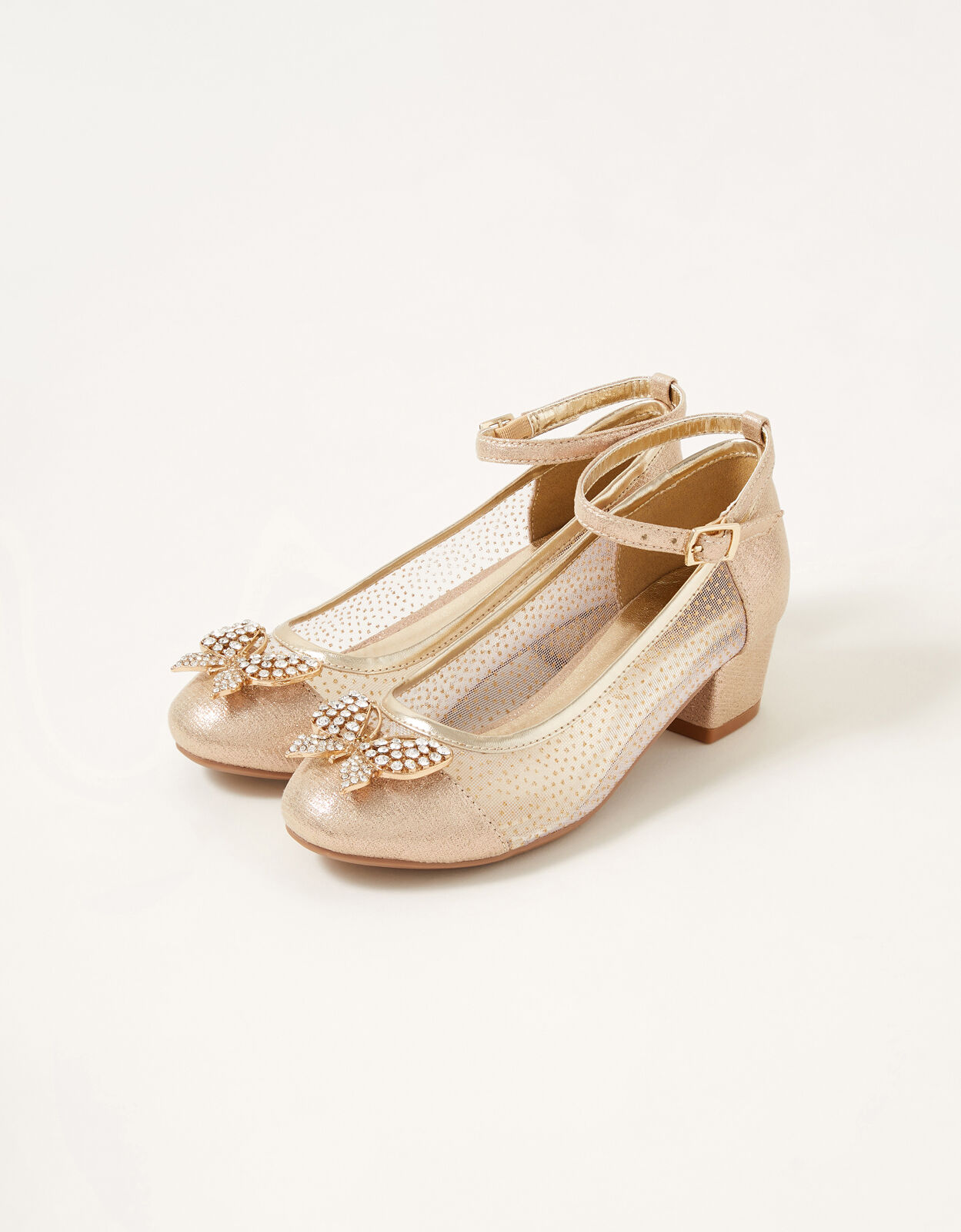 Butterfly Princess Shoes Gold