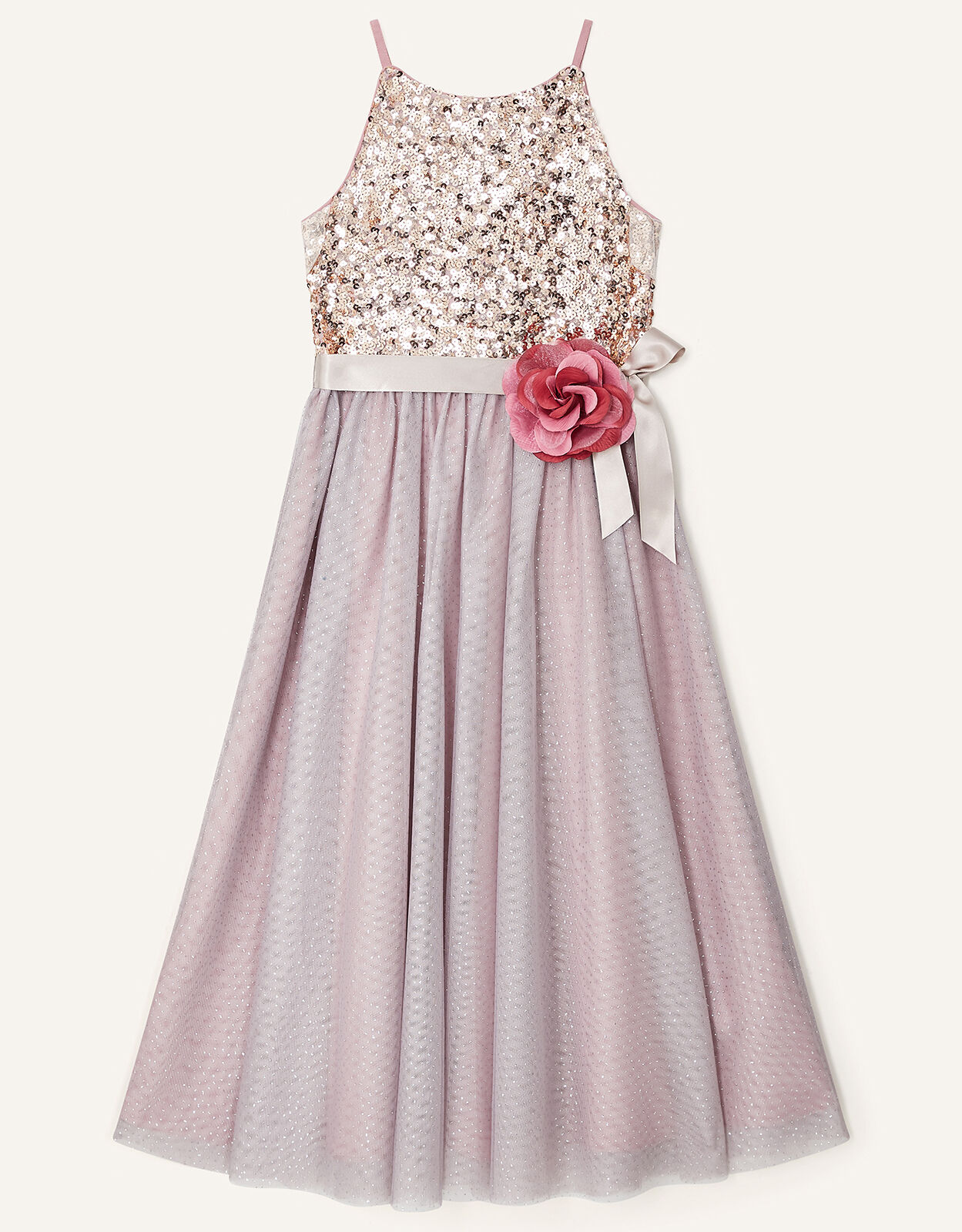 Monsoon truth shop maxi dress pink