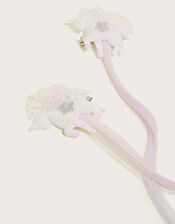 Unicorn Faux Hair Clips, , large