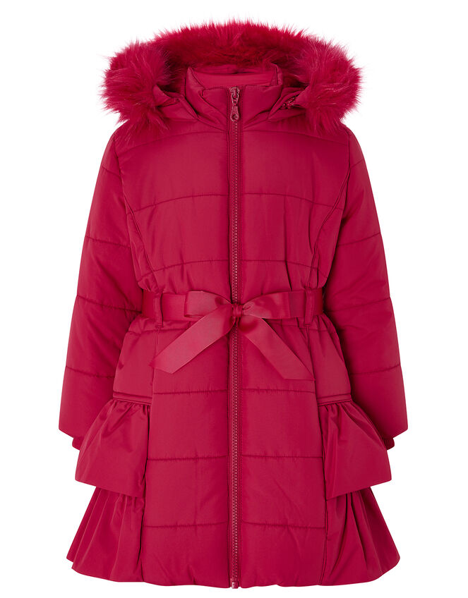 Ruby Padded Coat, Red (RED), large
