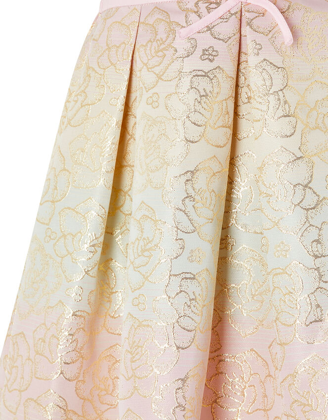 Sherbert Floral Jacquard Skirt, Multi (MULTI), large