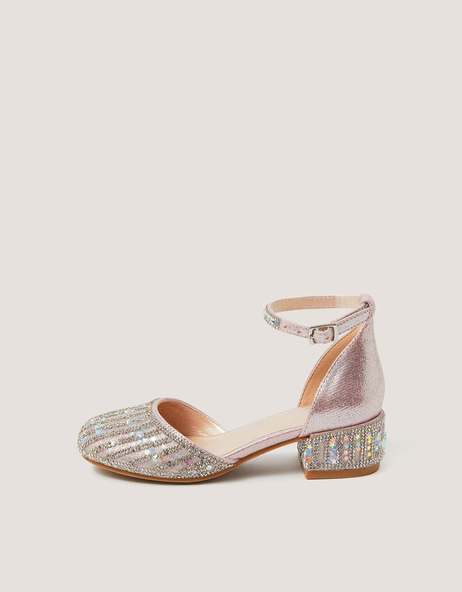 Embellished Two Part Heels, Pink (PINK), large