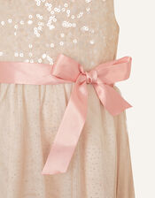Truth Sequin Maxi Dress, Natural (CHAMPAGNE), large