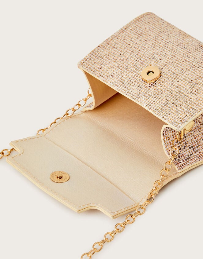 Mirror Glitter Mini Bag, , large