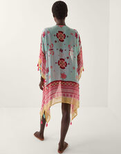 Abbie Floral Mini Kaftan, , large