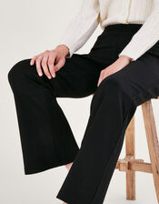 Petra Ponte Trousers, Black (BLACK), large