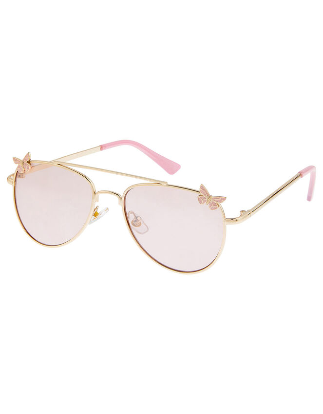 Butterfly Aviator Sunglasses, , large