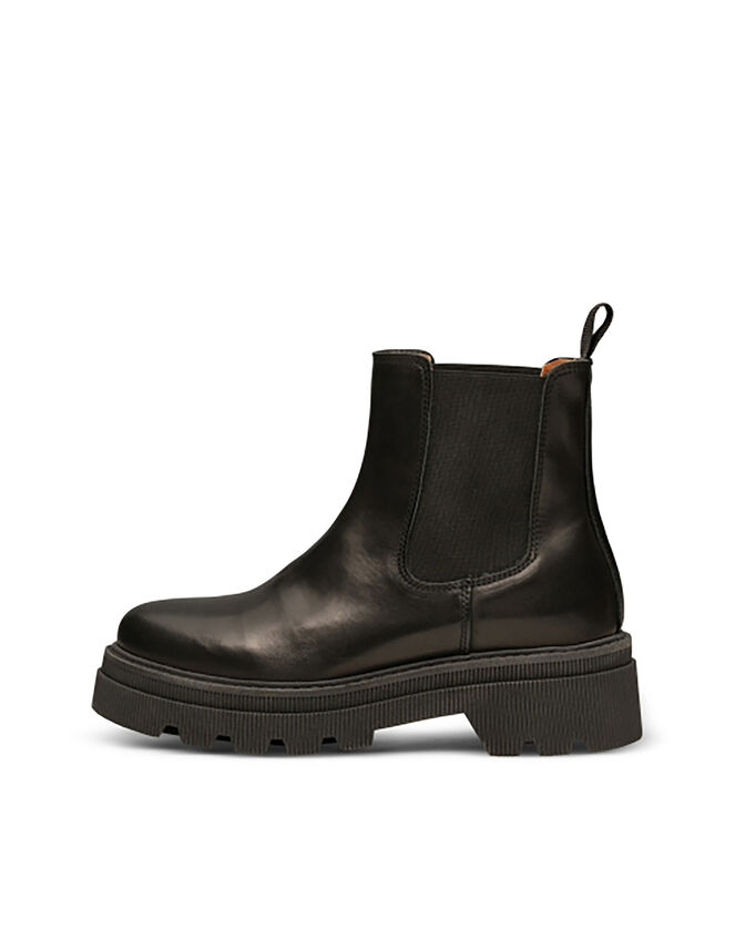 Shoe The Bear Leather Chelsea Boots, Black (BLACK), large