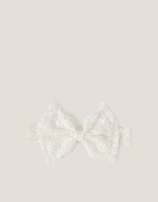 Bow Lace Bando Headband, , large