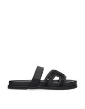 Bibi Lou Mindy Leather Sandals, Black (BLACK), large