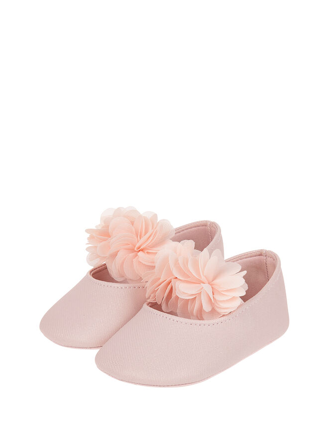 Baby Macaroon Bootie and Bando Set, Pink (PINK), large