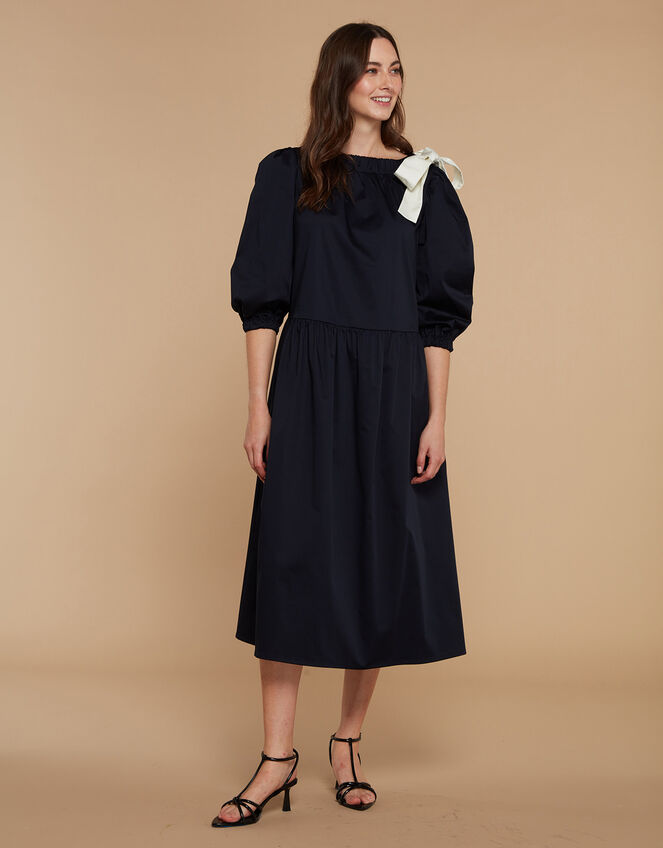 Mirla Beane Hannah Dress, Blue (NAVY), large