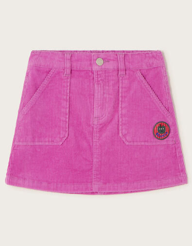 Cord Mini Skirt, Purple (PURPLE), large
