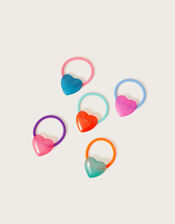 Love Heart Hairbands 5 Pack, , large