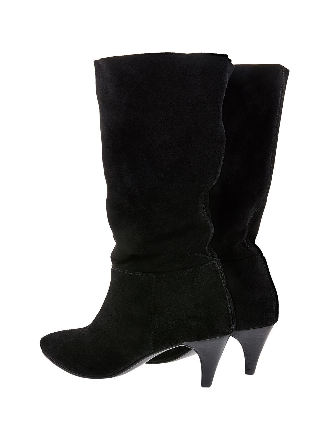 Slouchy suede booties clearance