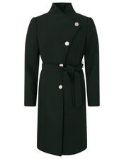 Ruby Long Coat, Green (GREEN), large