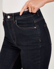 Bella Straight Denim Jeans with Sustainable Cotton, Blue (INDIGO), large