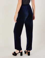 Meredith Trousers in Recycled Polyester, Blue (MIDNIGHT), large
