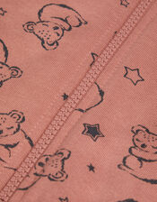 Koala Print Onesie, Pink (PINK), large