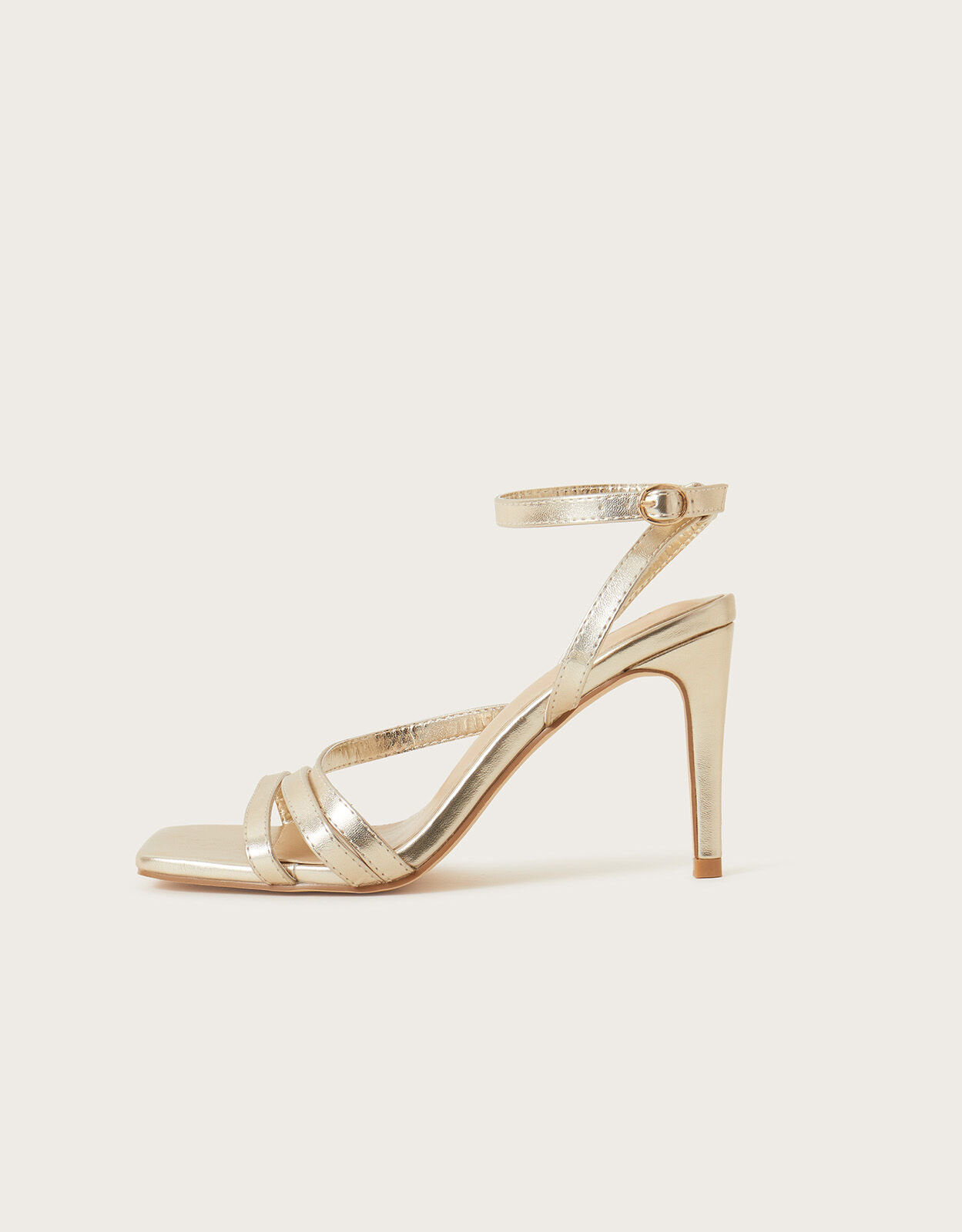 Strappy square clearance sandals