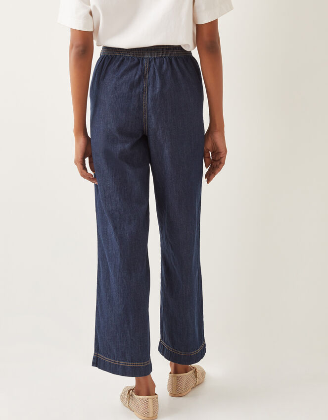Harper Regular Wide Leg Jeans Blue