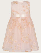 Baby Blossom Flower Lace Dress, Pink (PINK), large