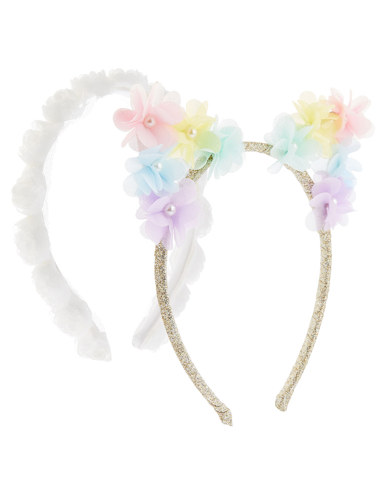 Monsoon flower girl headband clearance