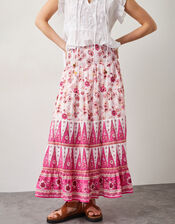 East Clementine Maxi Skirt, Pink (PINK), large