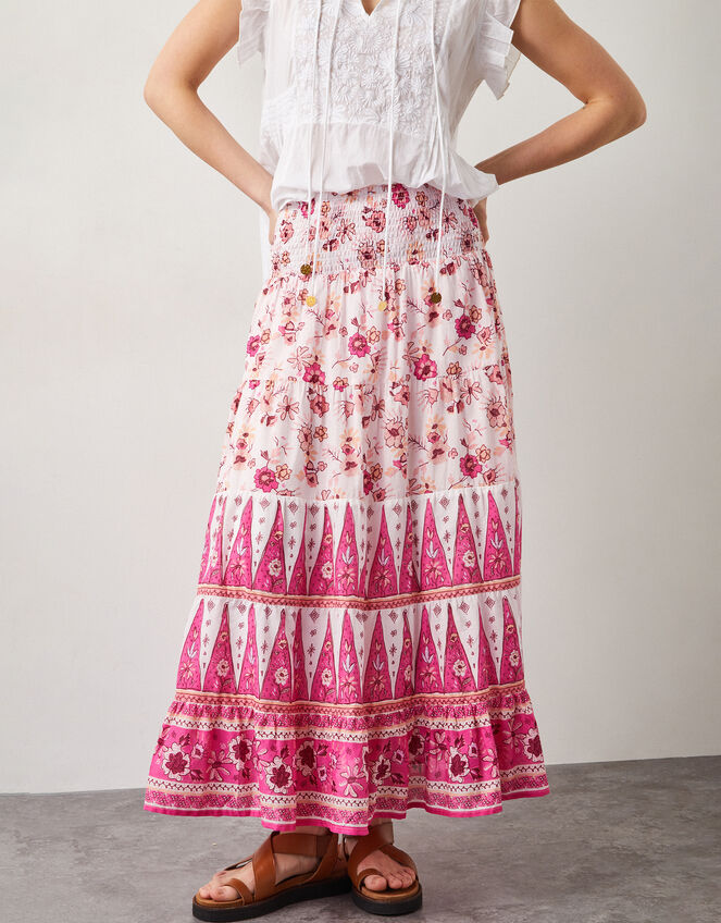 East Clementine Maxi Skirt, Pink (PINK), large
