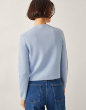 Tula Tie Cardigan, Blue (PALE BLUE), large