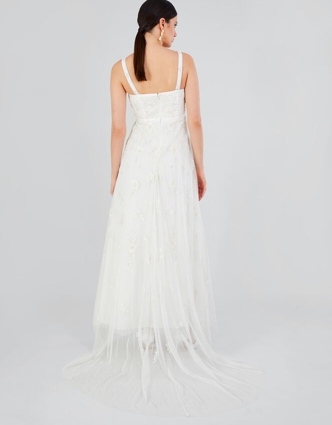 Caroline Embellished Bridal Dress, Ivory (IVORY), large