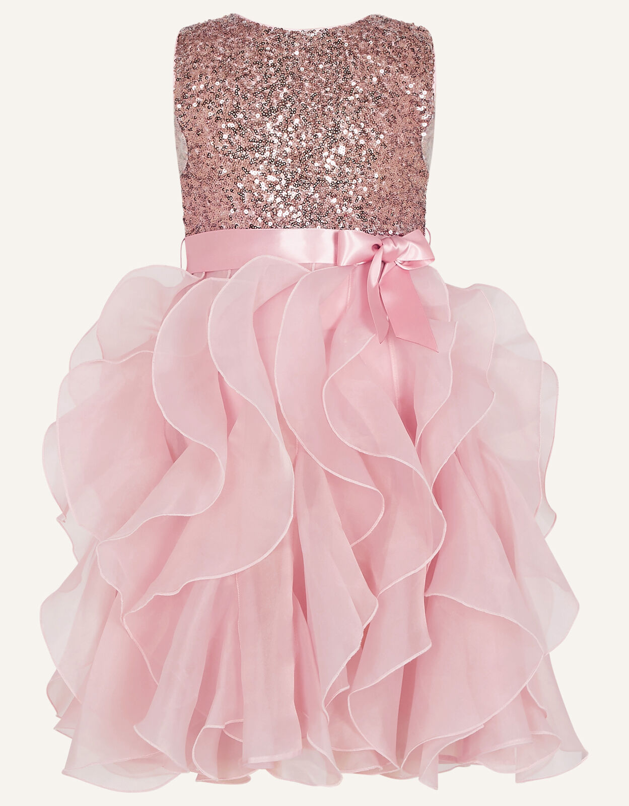 Girls pink sparkle dress clearance