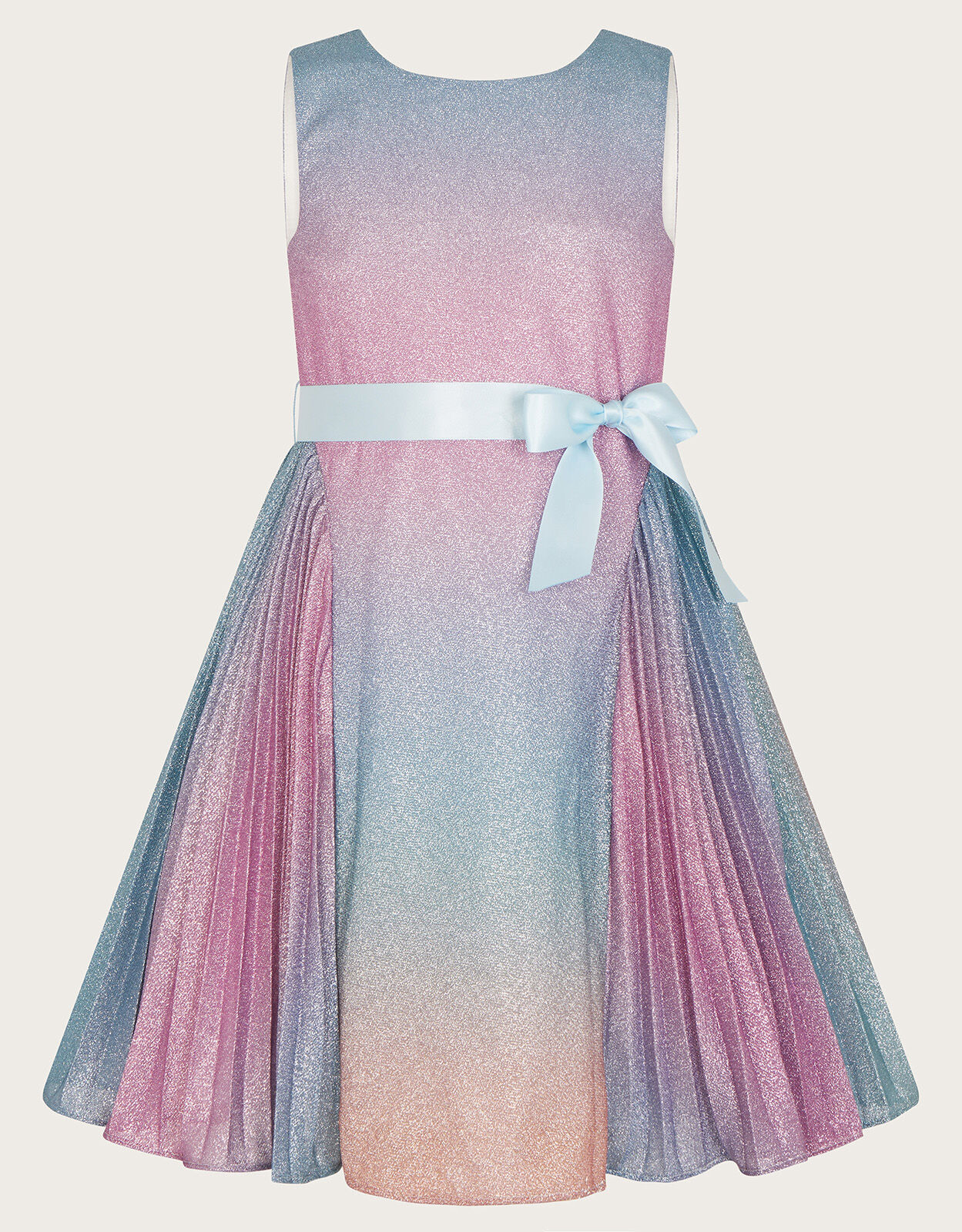 Rainbow Shimmer Party Dress Multi