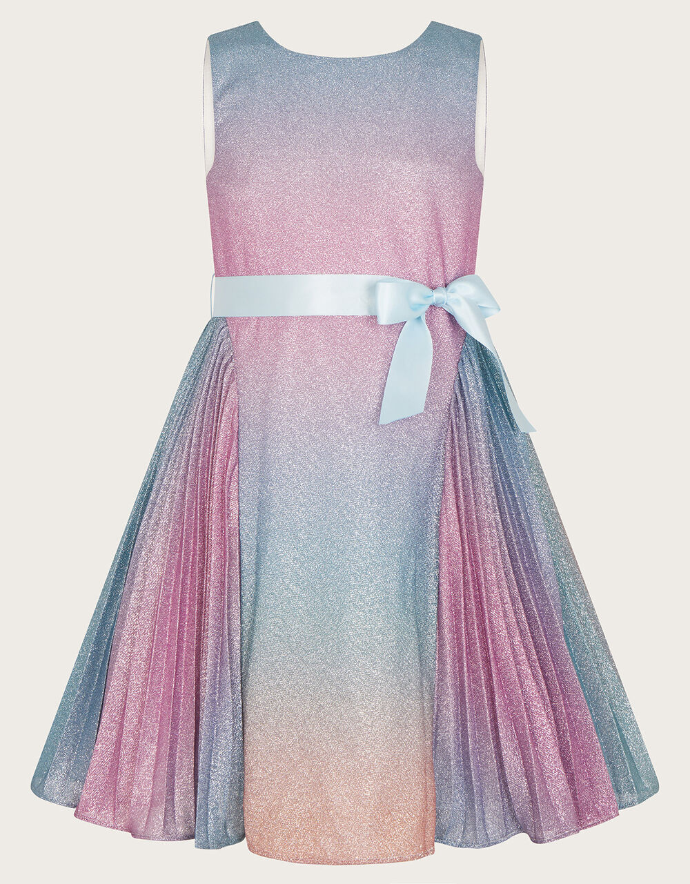 Fawn Shimmer Party Gown For Girls main image 1