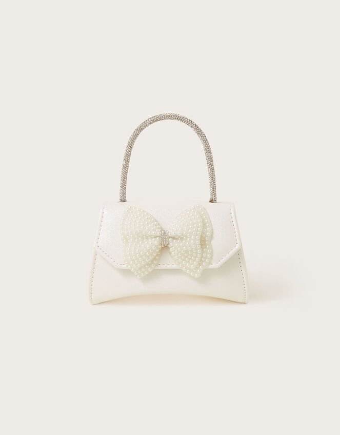 Sara Sparkle Pearl Bow Bag, , large